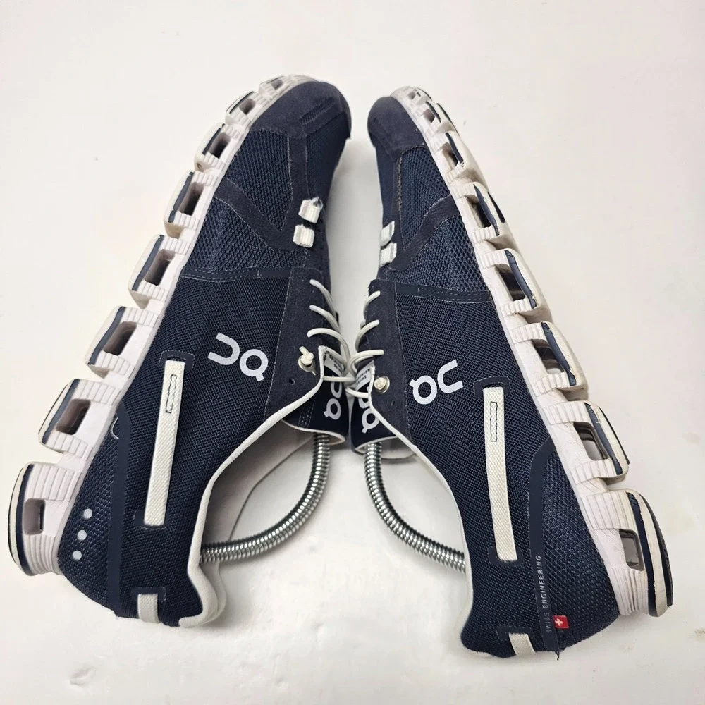 On Running Cloud 5 Navy Blue Athletic Running Shoes Sneakers Men's Size 12